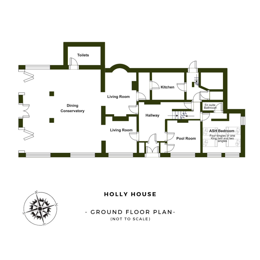 Holly House - Ground Floor Floorplan Holly House - Ground Floor Floorplan