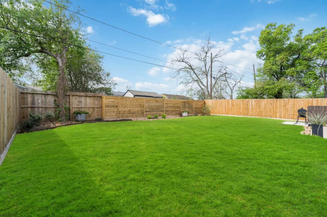 Huge Backyard