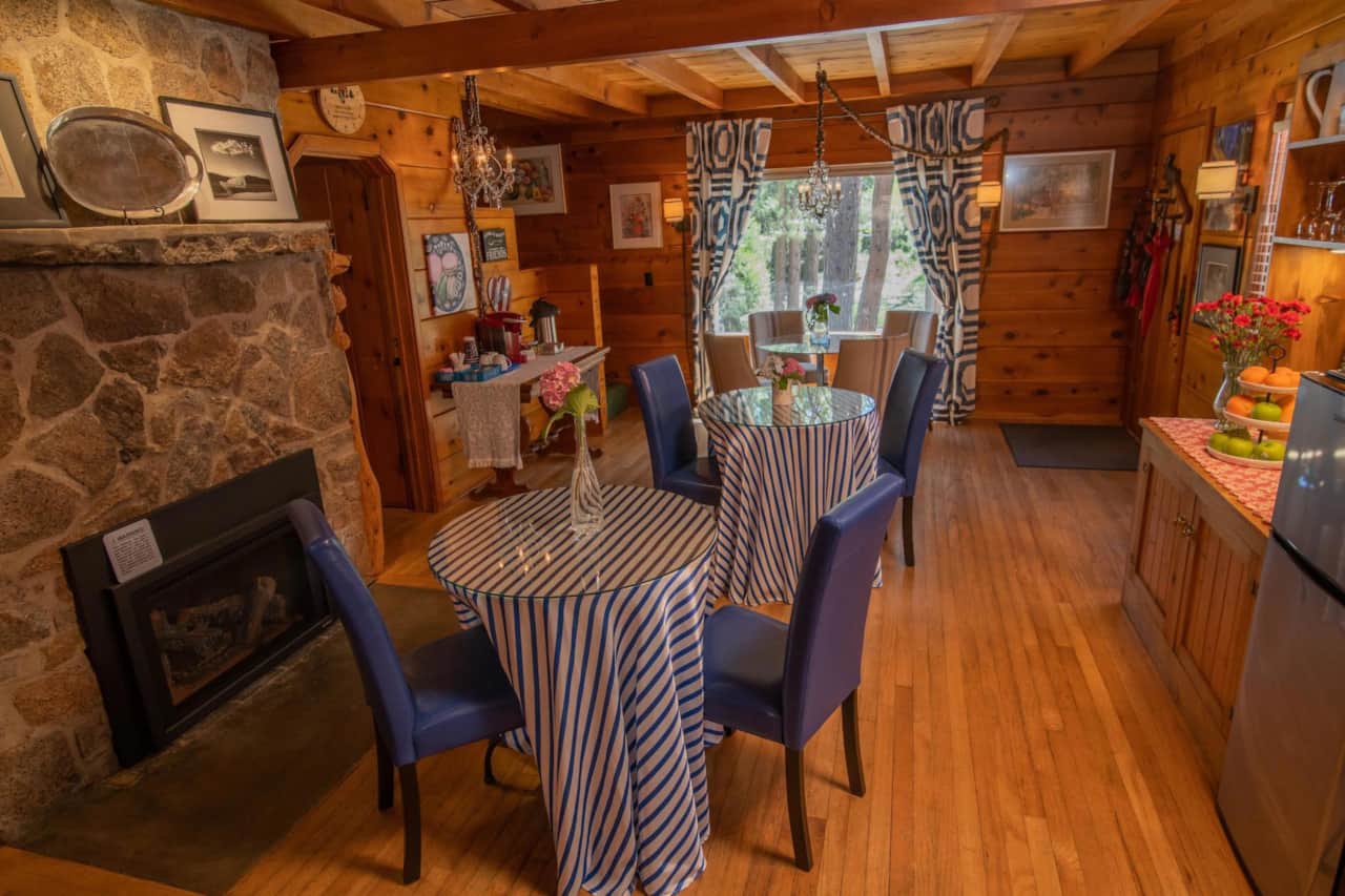 Breakfast can be found at the common area each day