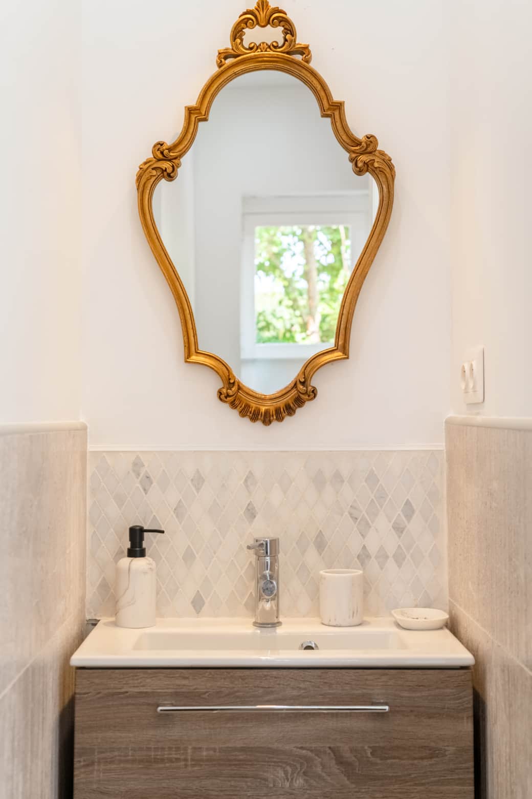 le cabinet de toilette