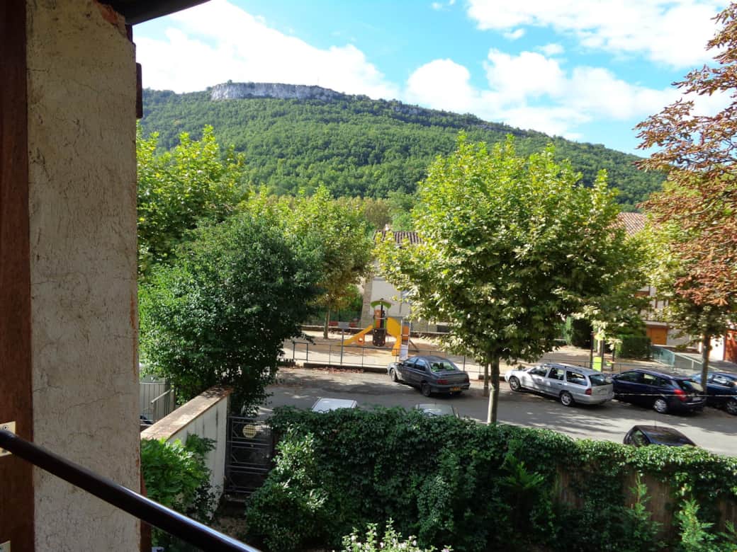 Looking out from main bedroom