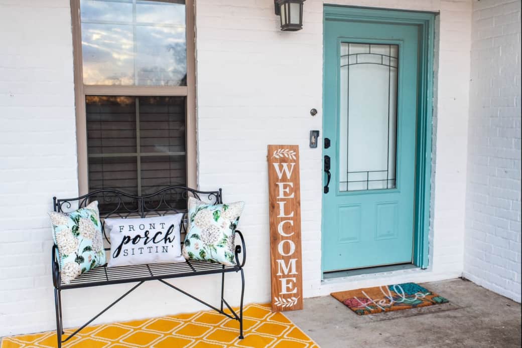 Front Door of home Front Door of home