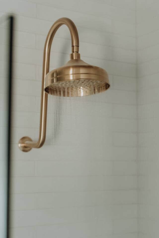 Rain shower. It is a walk in shower