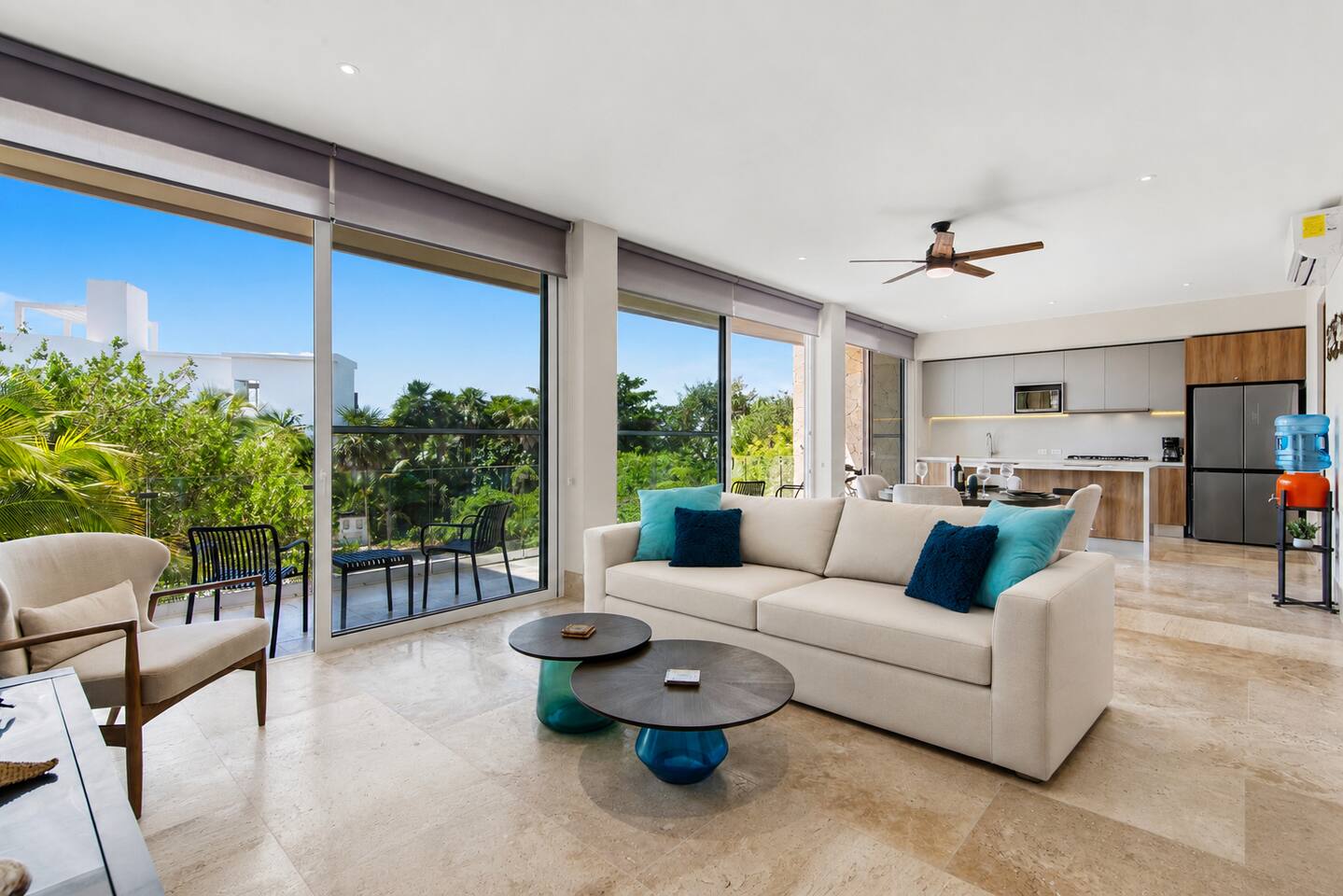 Akumal Seas | 2 Min Walk to Beach | Rooftop Pools