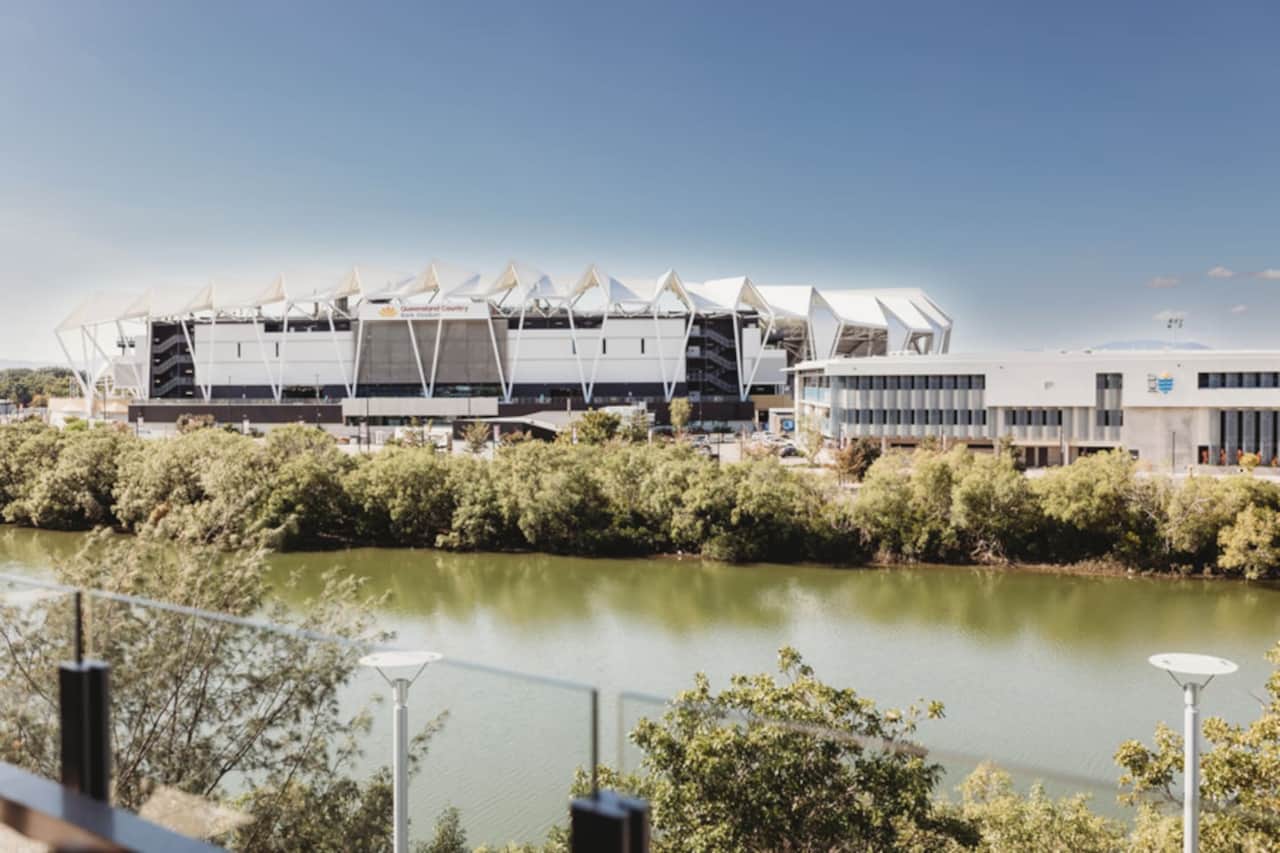 River Front opposite Queensland Country Bank Stadium