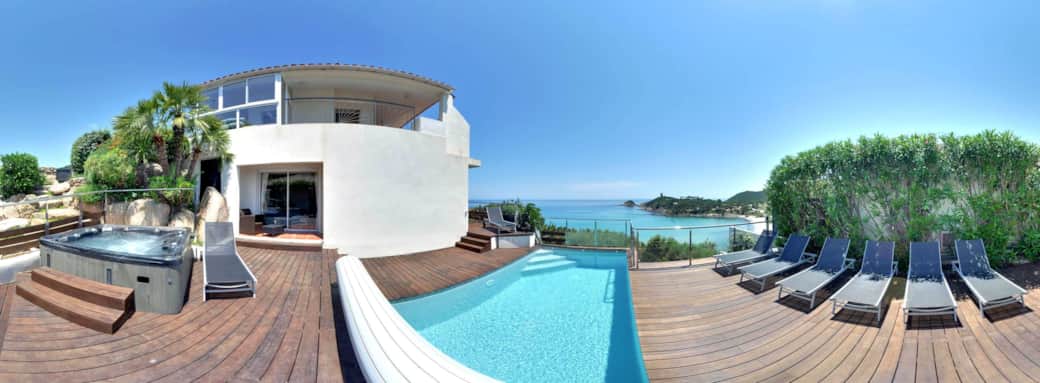 villa fautea capo di stelle piscine jacuzzi
