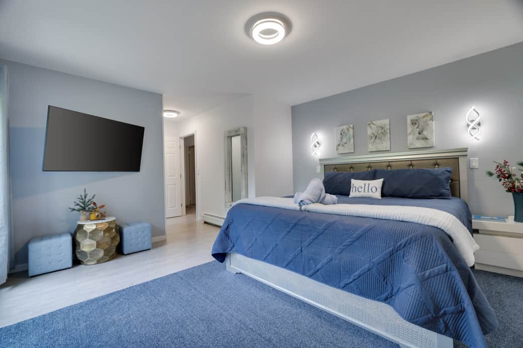 Winter bedroom