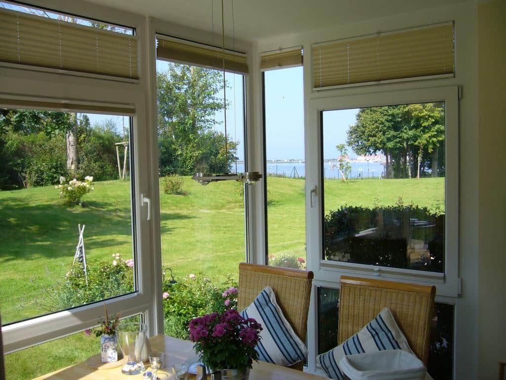 Garten und Haffblick