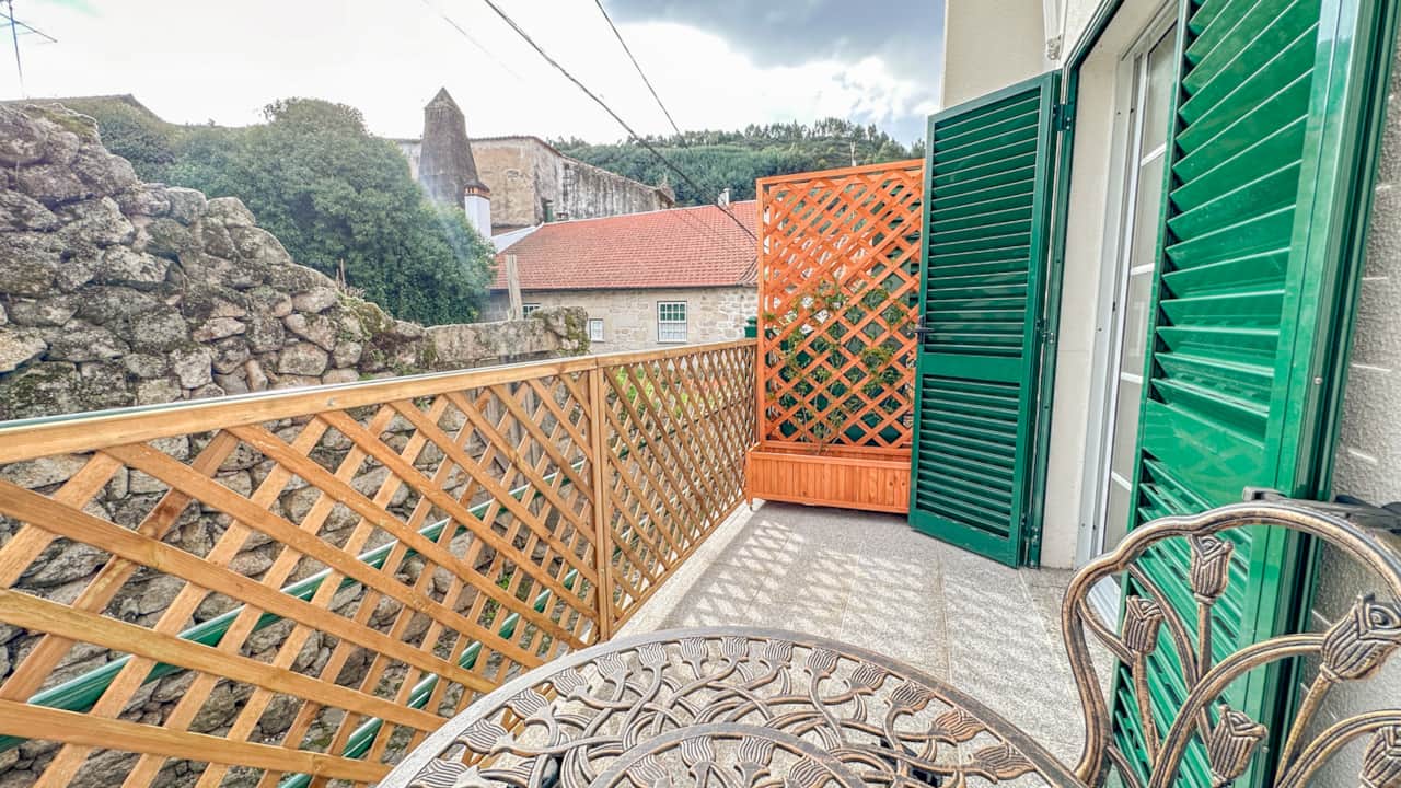 Attached terrace.
