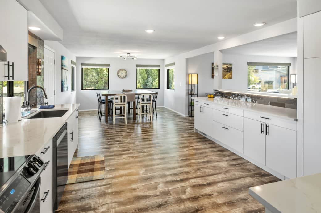KITCHEN AND DINING
