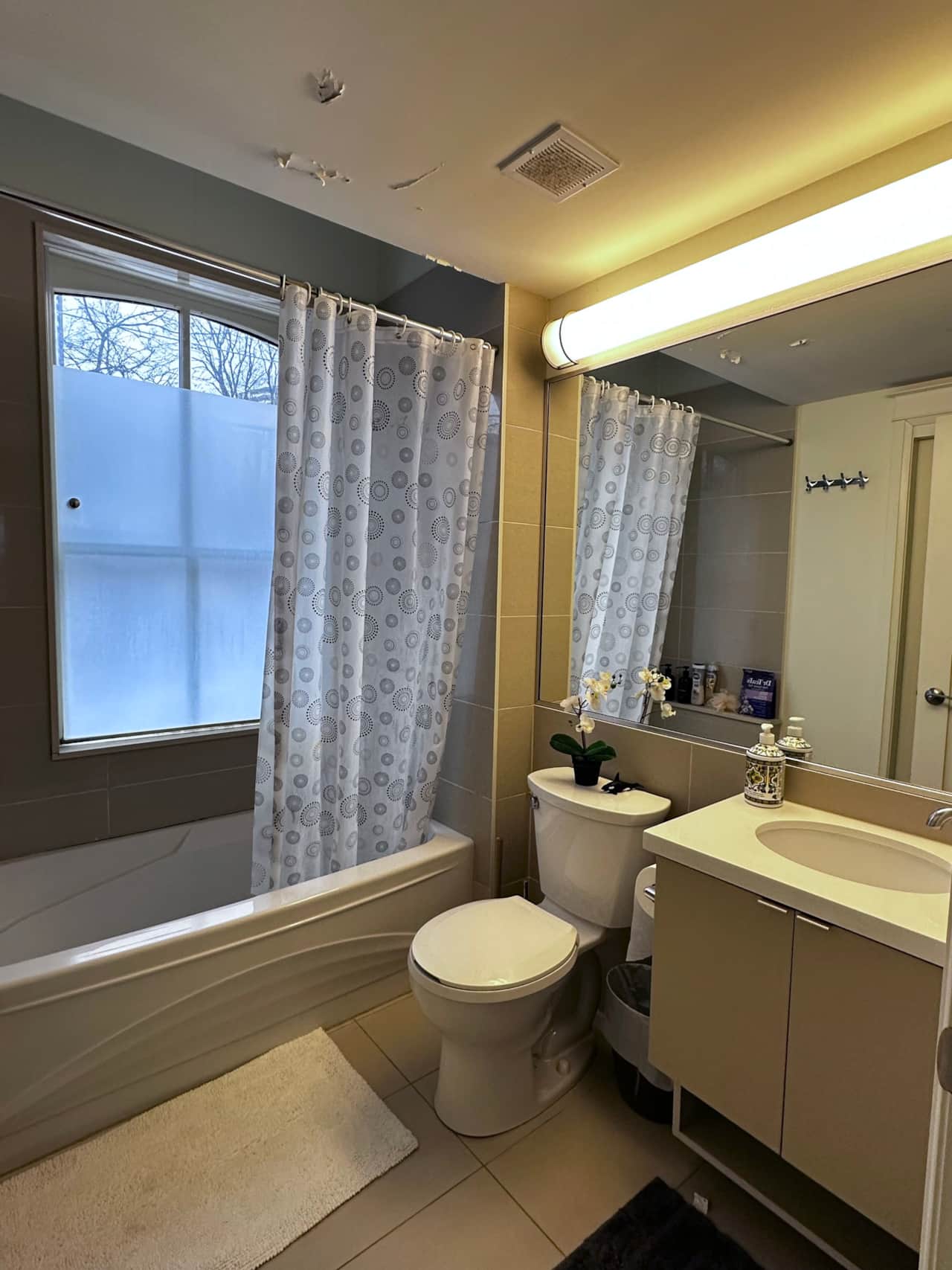 Shared Full Washroom
