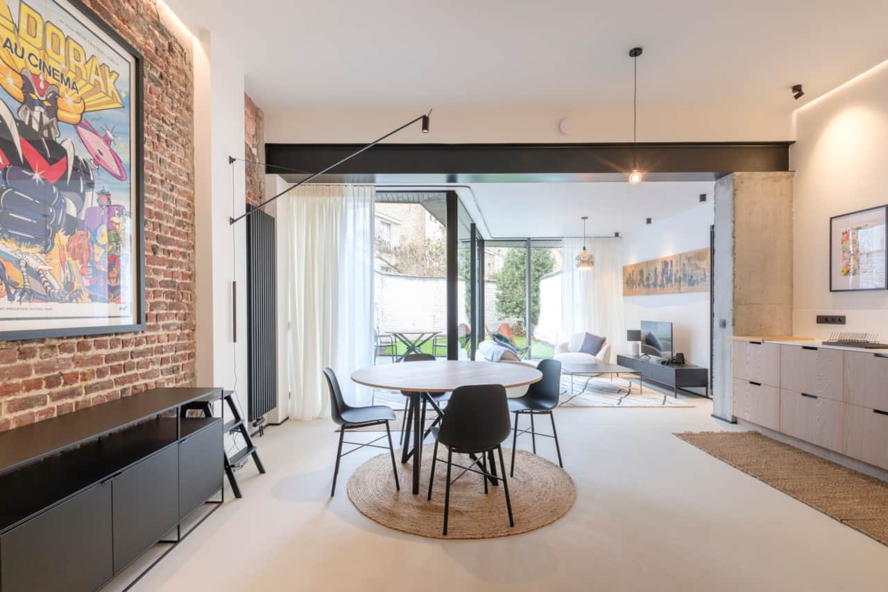 Living area / Dining area / Kitchen