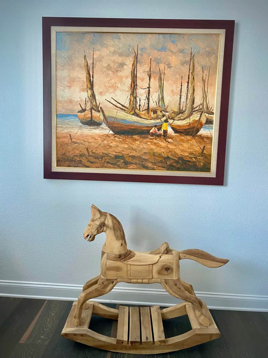 Paintings and carvings from Indonesia in Bali Suite
