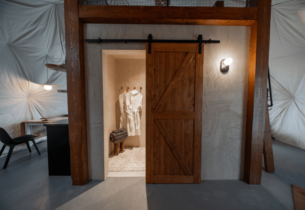 Accès à la salle de bain privé