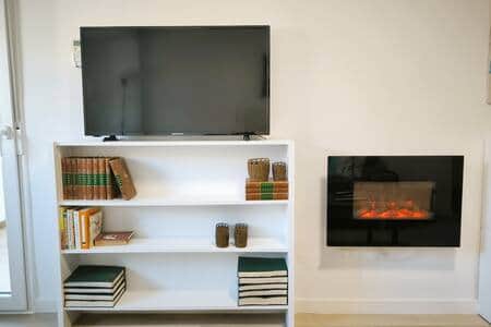 Salón - TV y calefacción