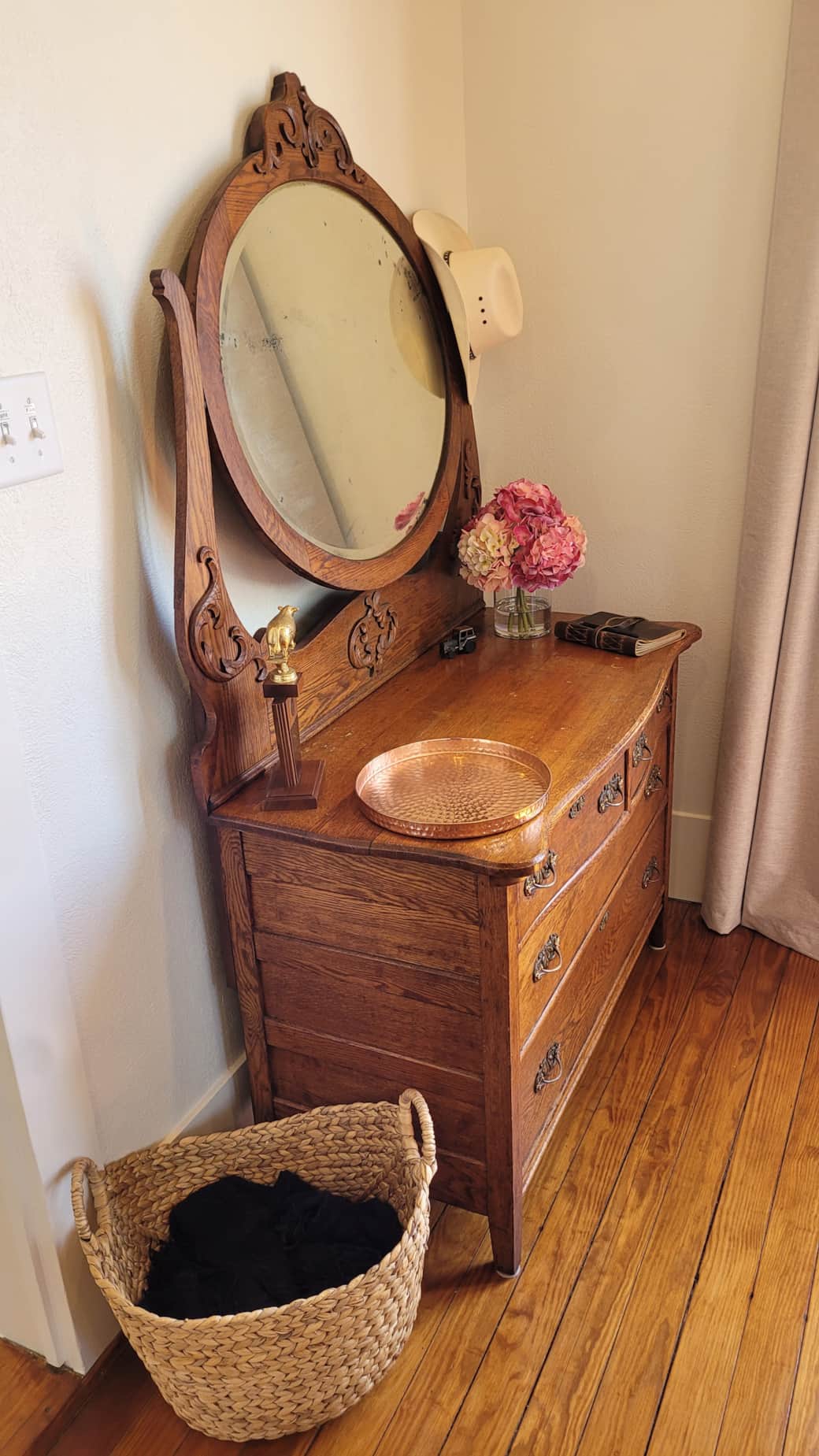 Dresser with Guest Book