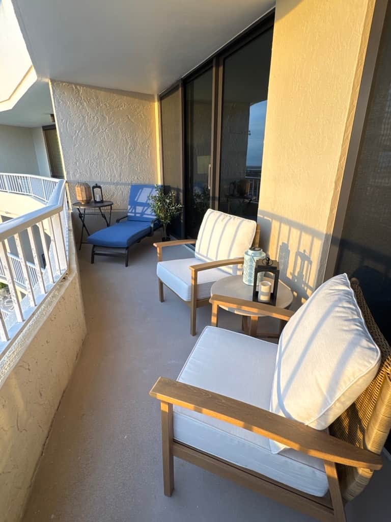 Your 19th Floor balcony