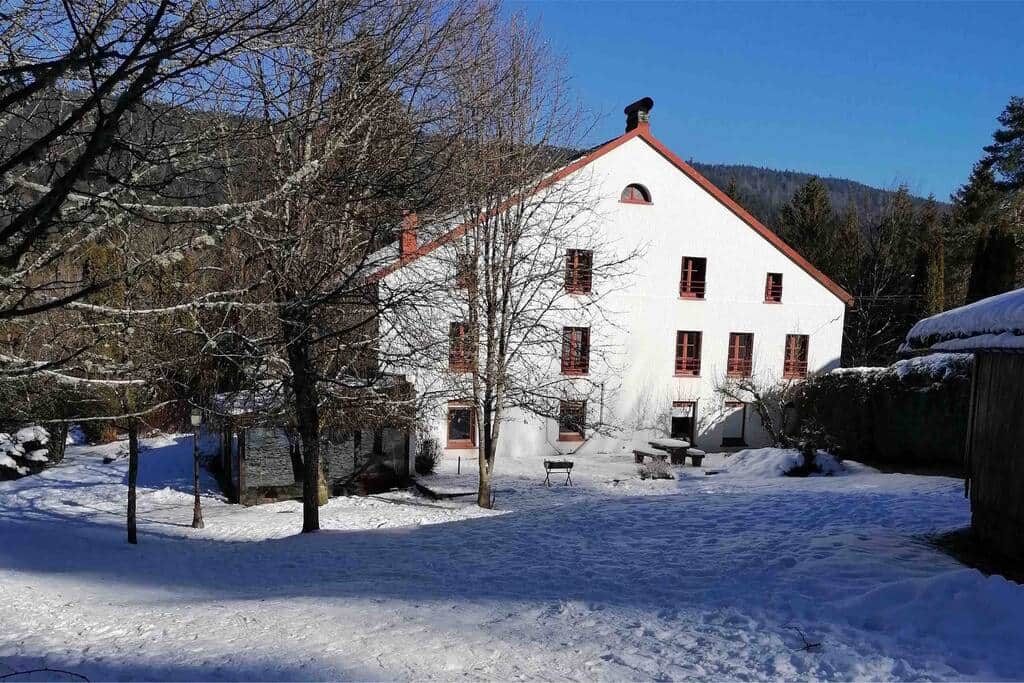 la ferme en hiver