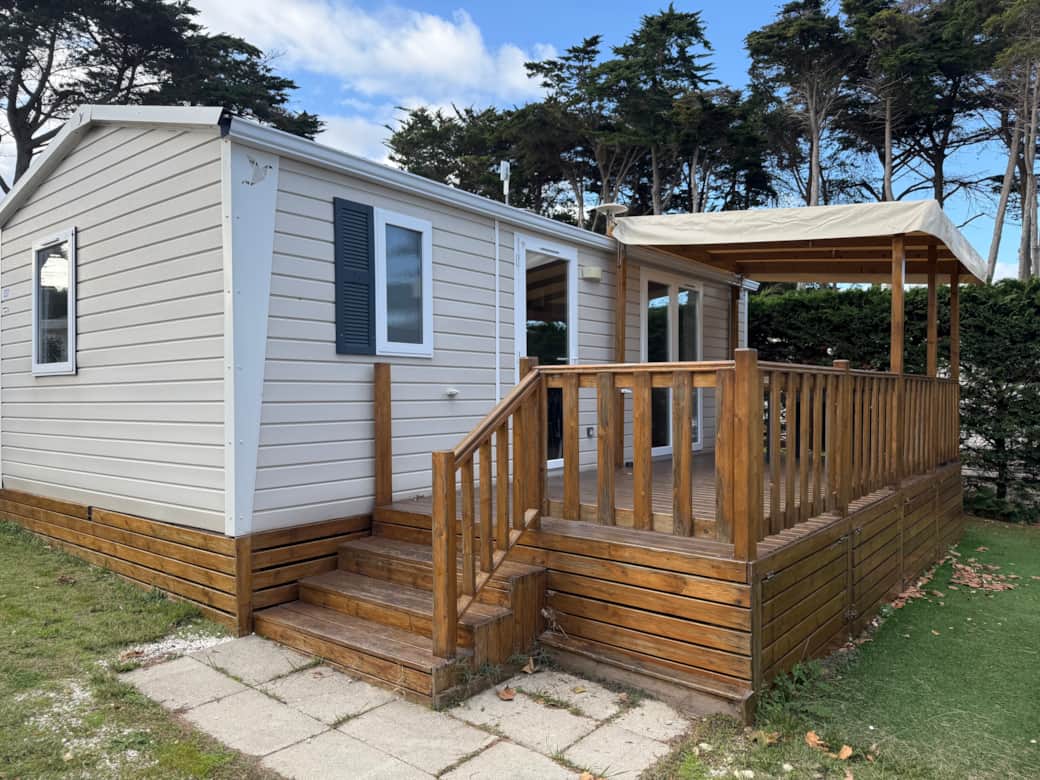 Mobilhome 2 chambres, 1 salle d'eau