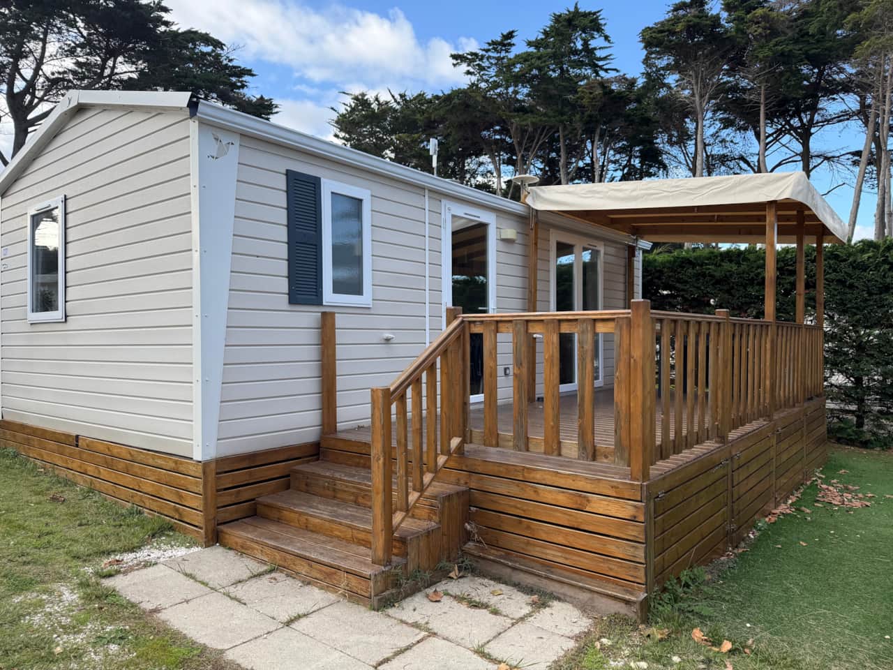 Mobilhome 2 chambres, 1 salle d'eau