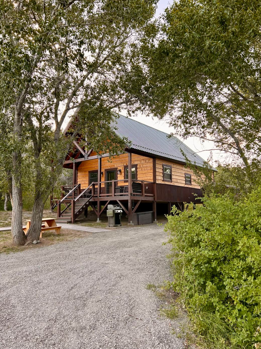 Private cabin in the woods