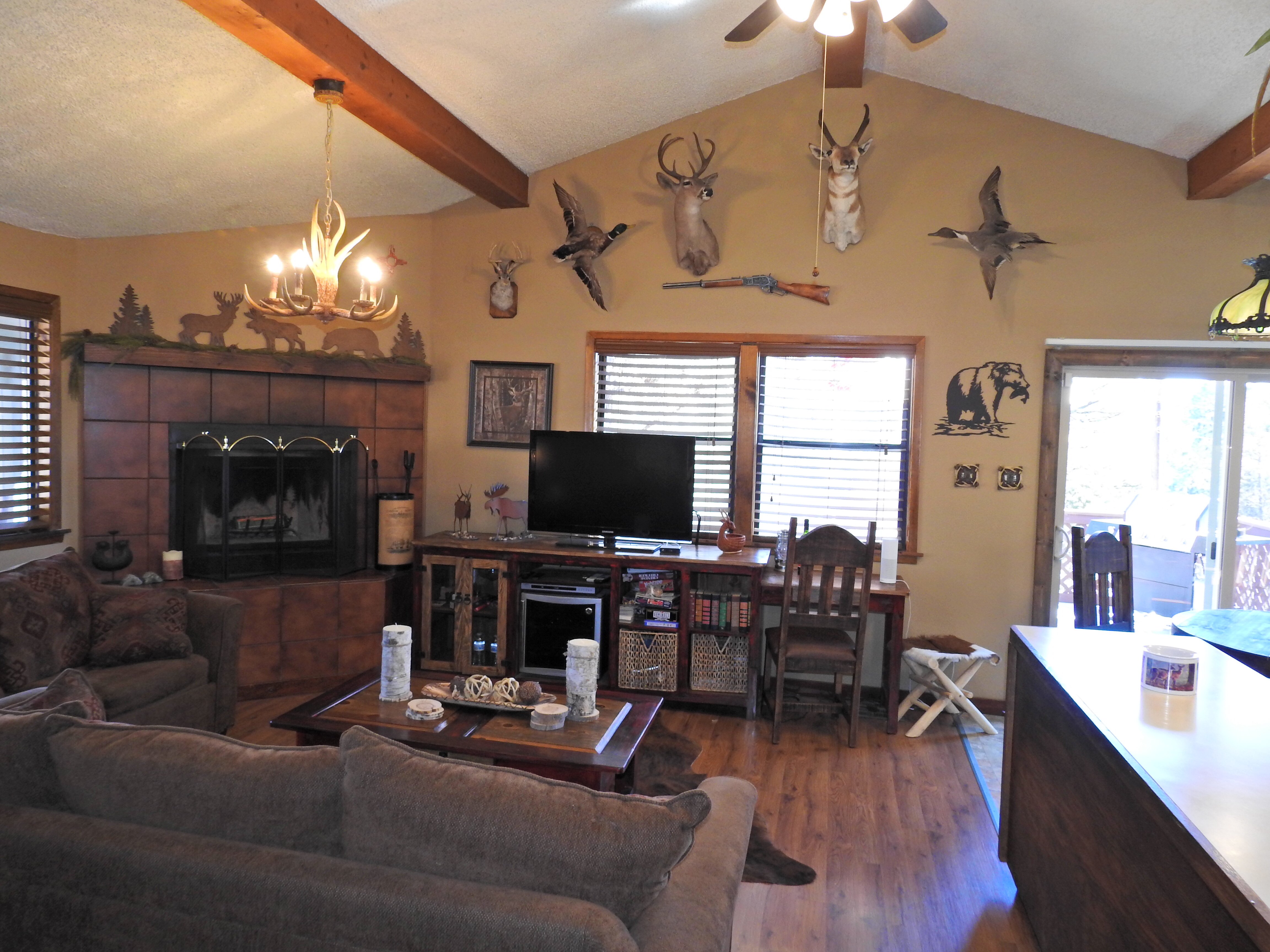 Living Room w/ Fireplace