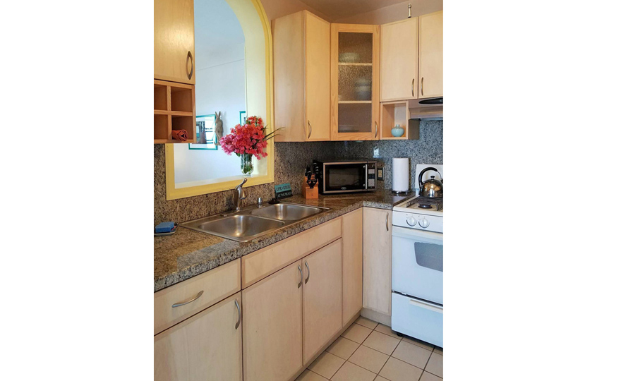 Fully equipped kitchen