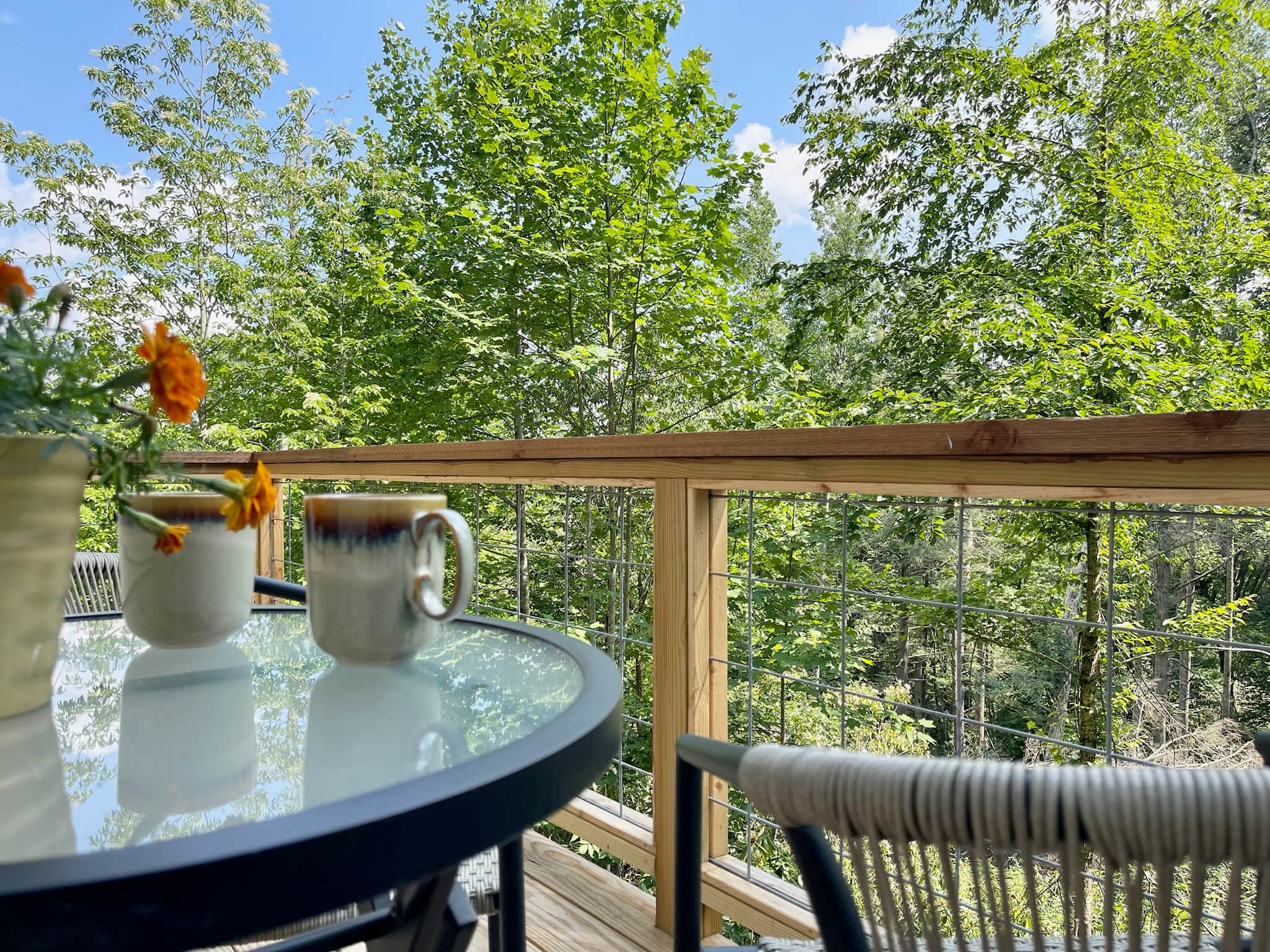 coffee at the balcony off the primary bedroom.jpeg