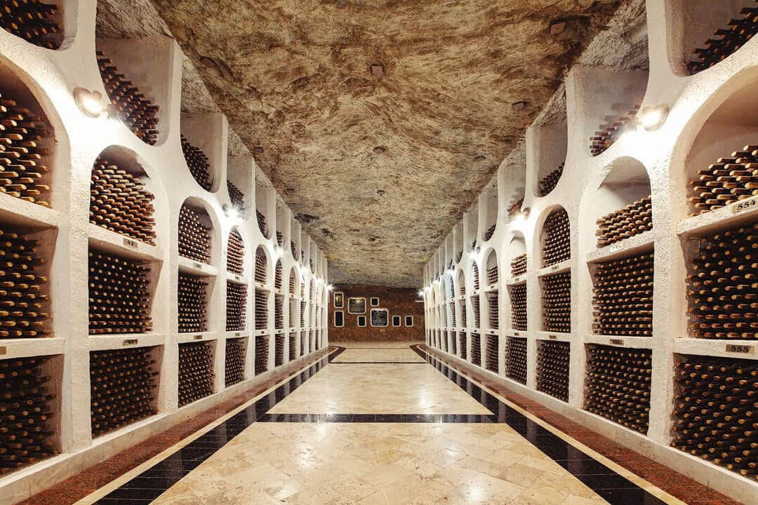 Cricova underground wine galleries