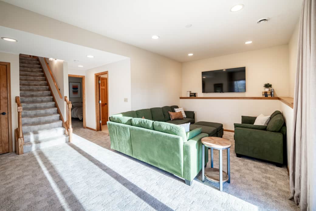 Basement home theater