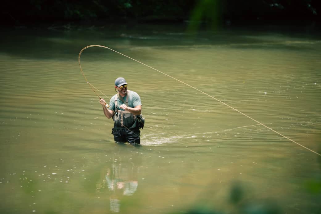 Flyfishing the Chestatee River