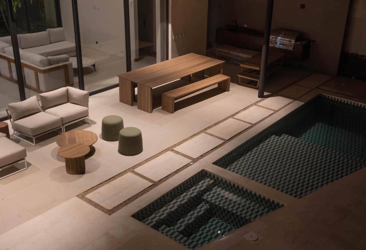 Ocho Nosara - Pool and lounge area