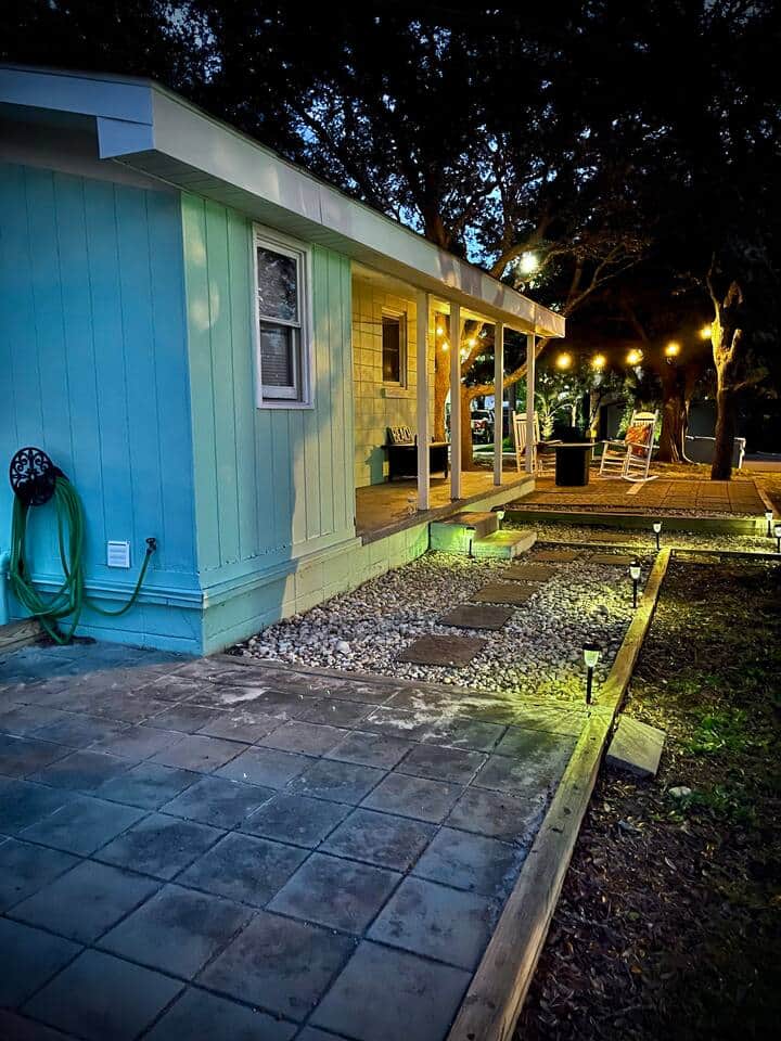 Patio lighting 