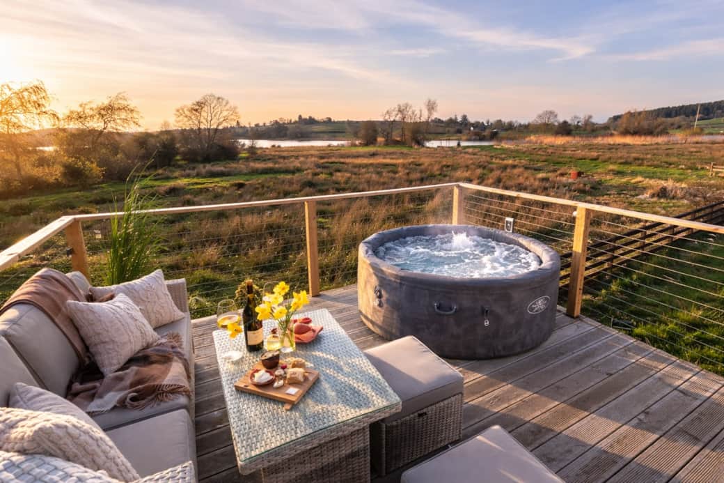 Private Hottub on the veranda