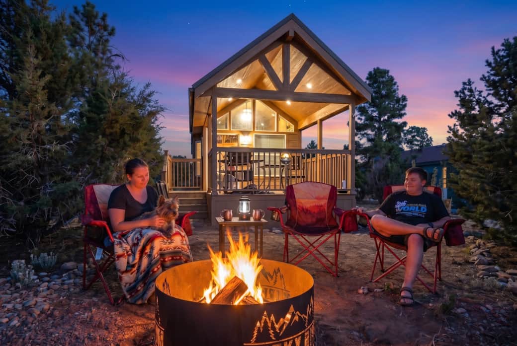 Cabin 4 firepit