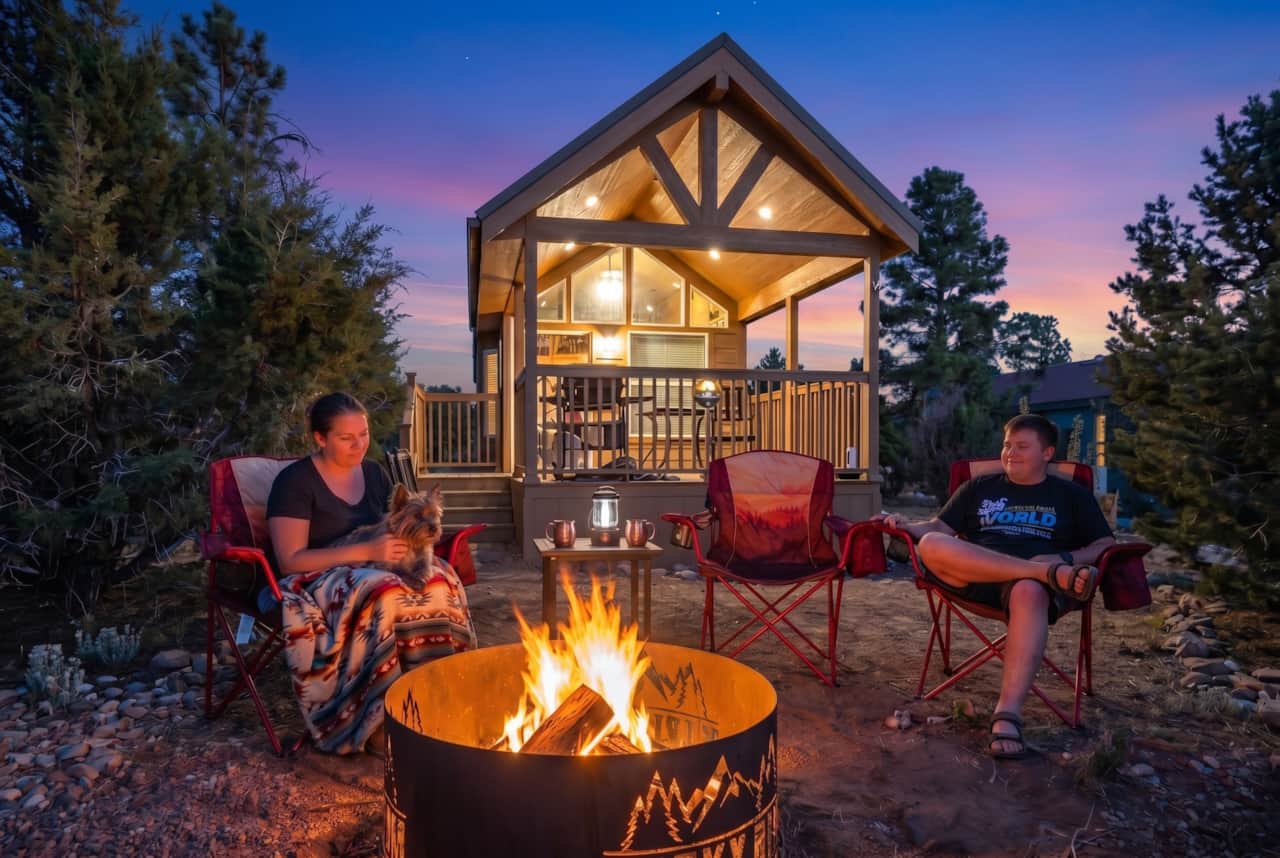 Cabin 4 firepit