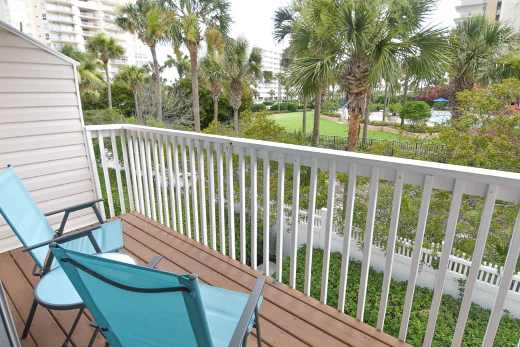 Master bedroom balcony