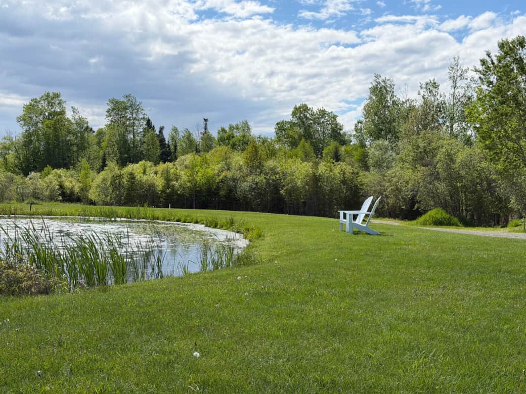 Adirondacks by the Pond