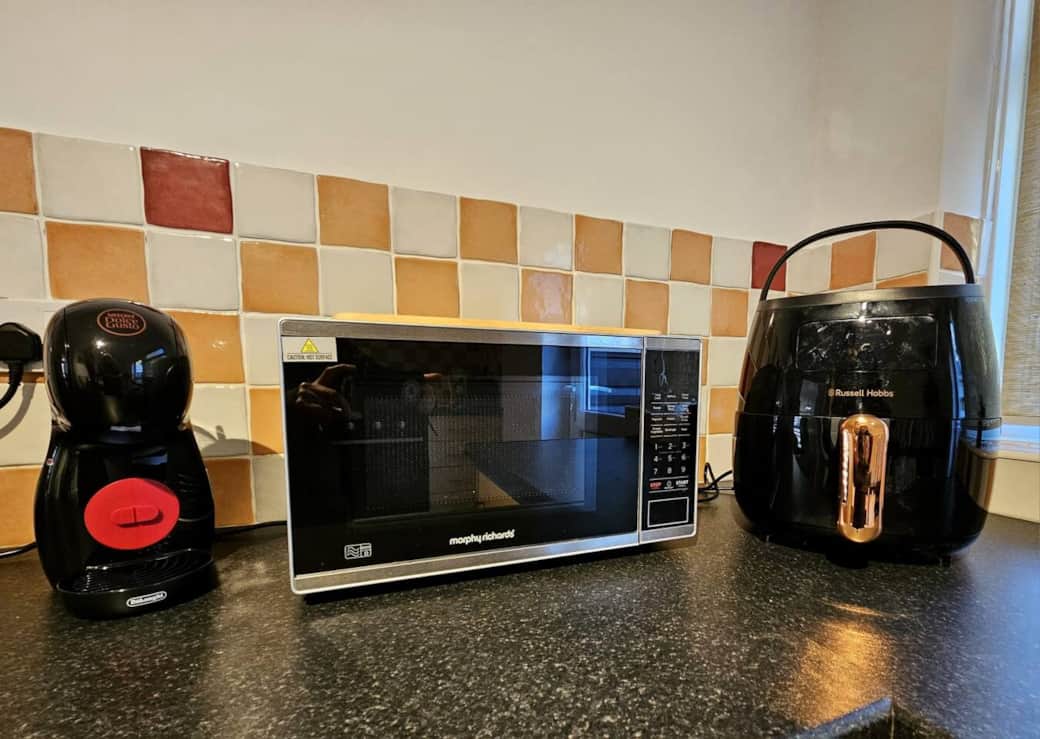 Air fryer, coffee machine,microwave 