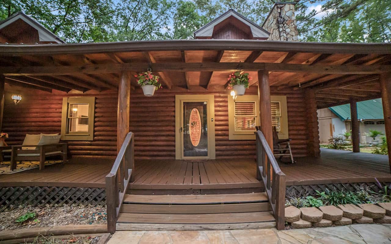 Cabin Front Entrance 