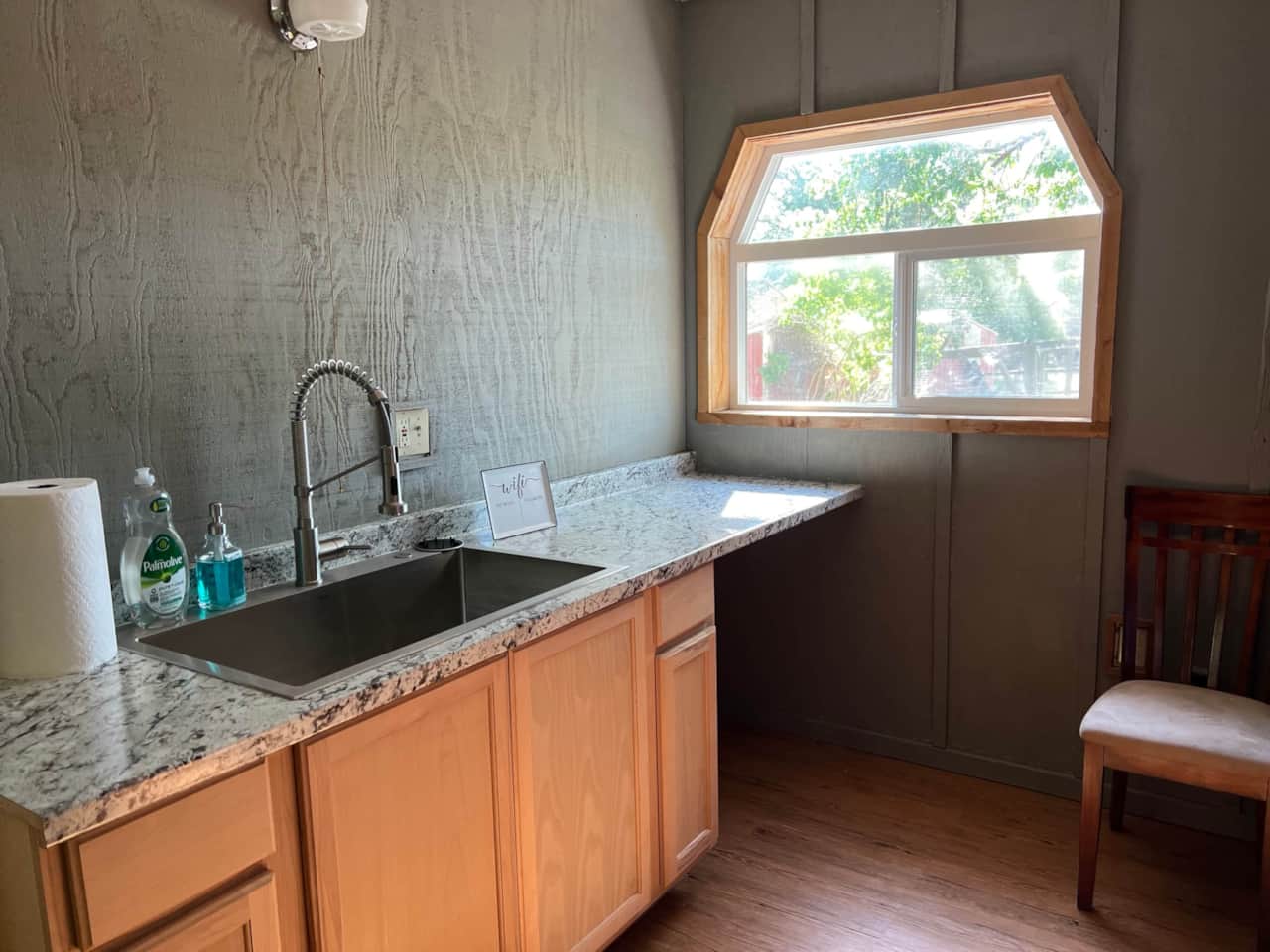 Kitchenette in the cottage