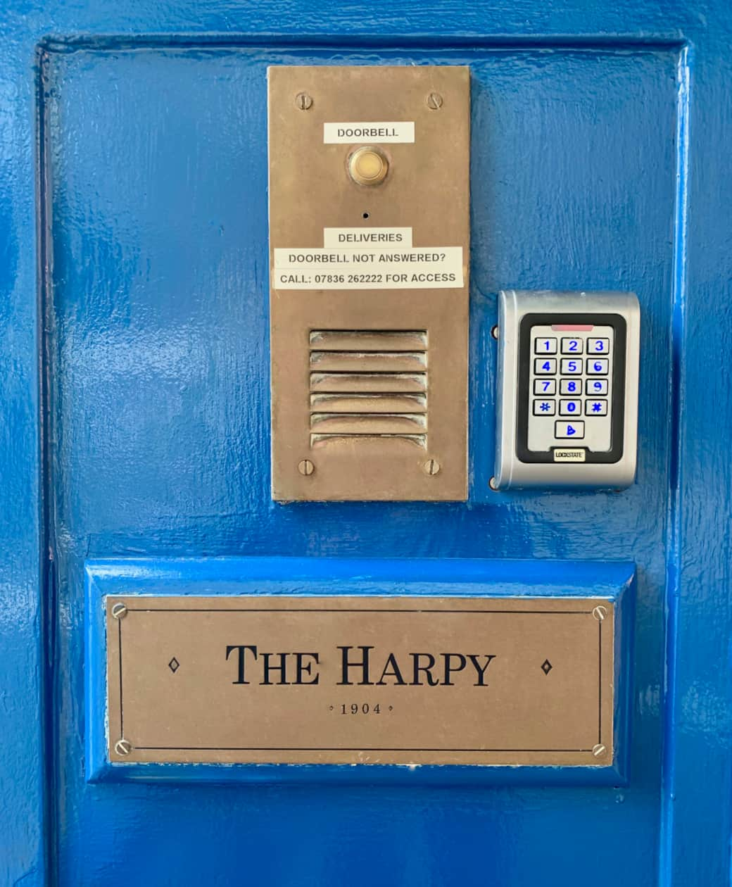 The Harpy wi-fi enabled entryphone