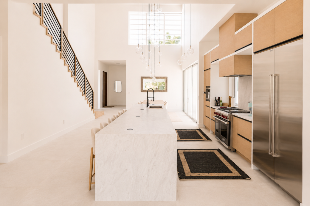 Luxury Siesta Key vacation rental home kitchen