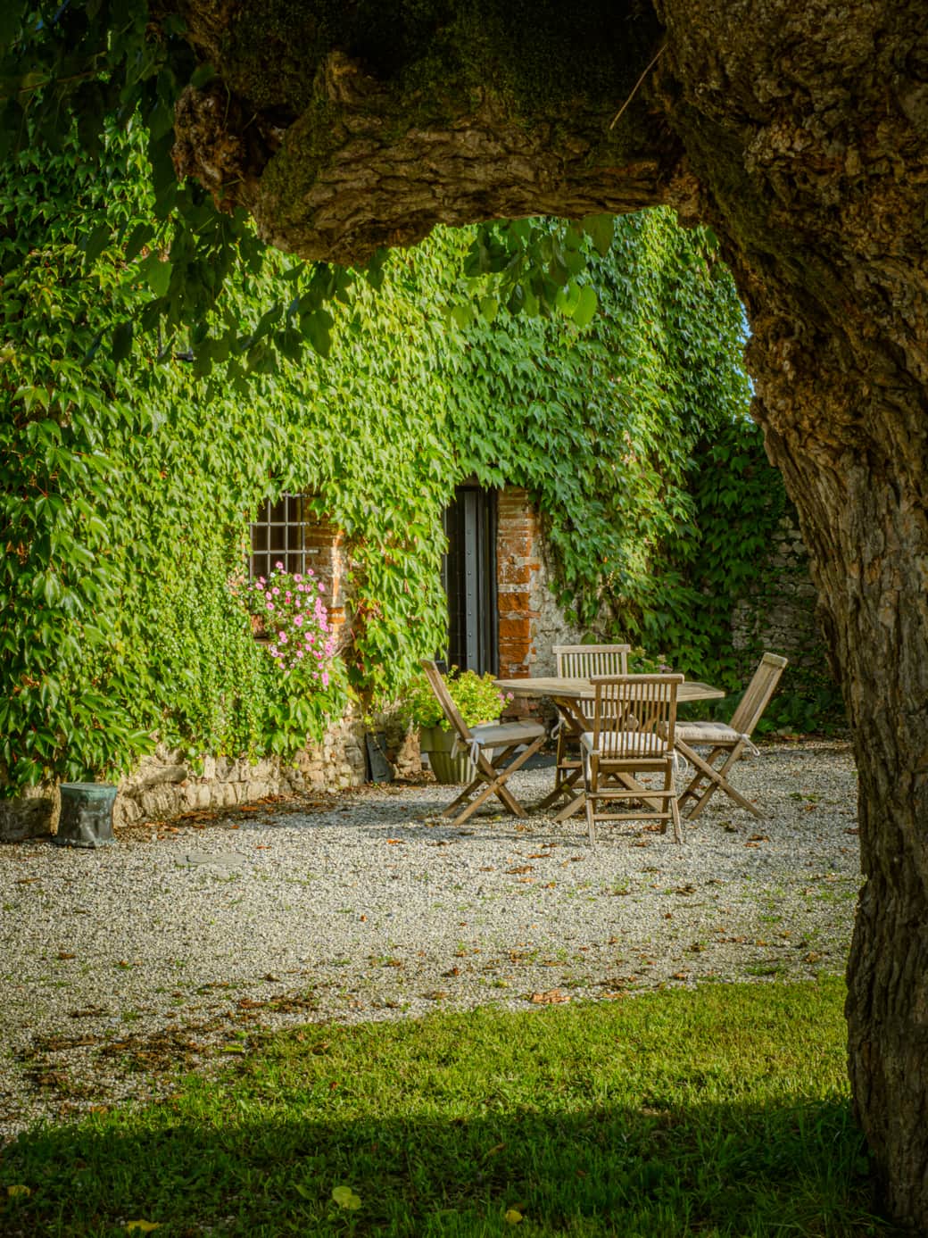 Torre - Ingresso dal lato Corte del Gelso