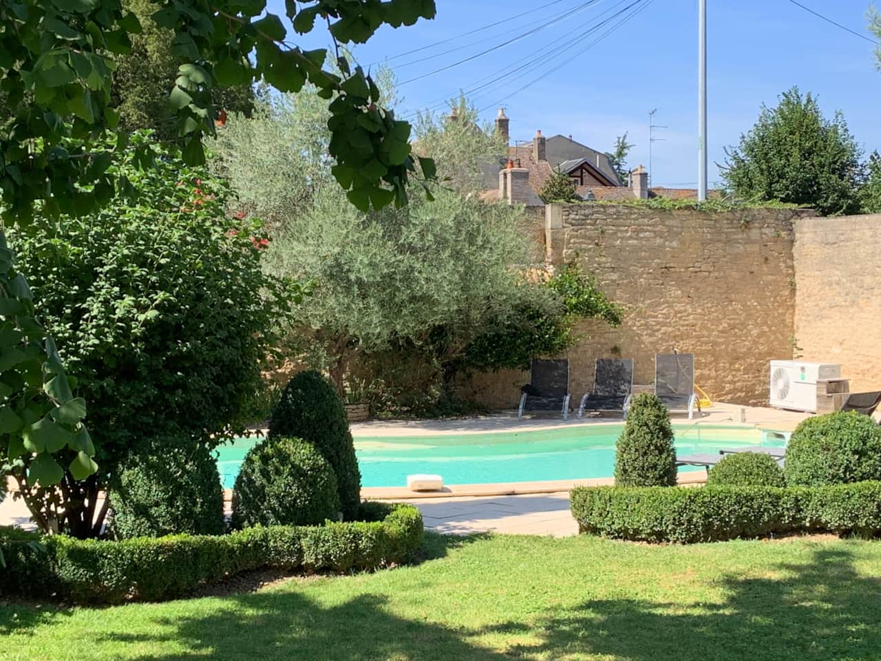 Jardin et piscine