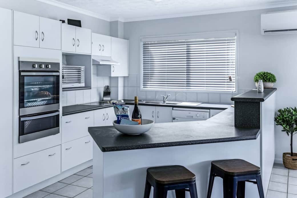The kitchen is a stand out feature of the apartment with guests delighted to find everything they could need for holiday cooking. The kitchen is a stand out feature of the apartment with guests delighted to find everything they could need for holiday cooking.