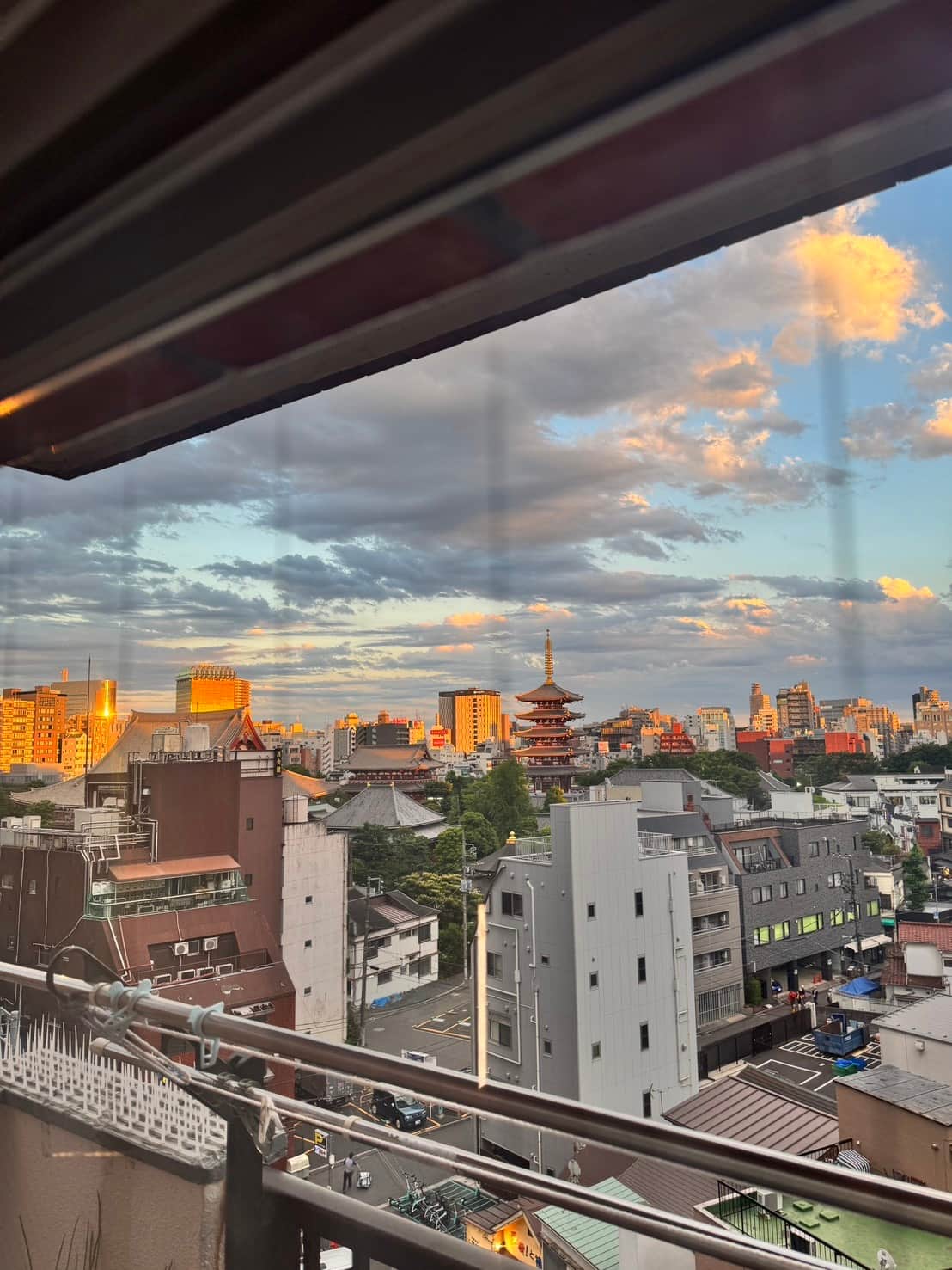 Watch the sun set over Sensō-ji from your own Asakusa apartment