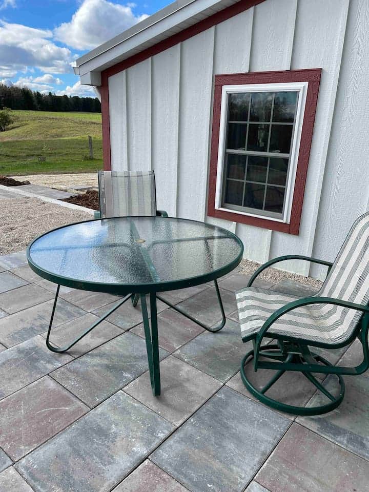New patio New patio