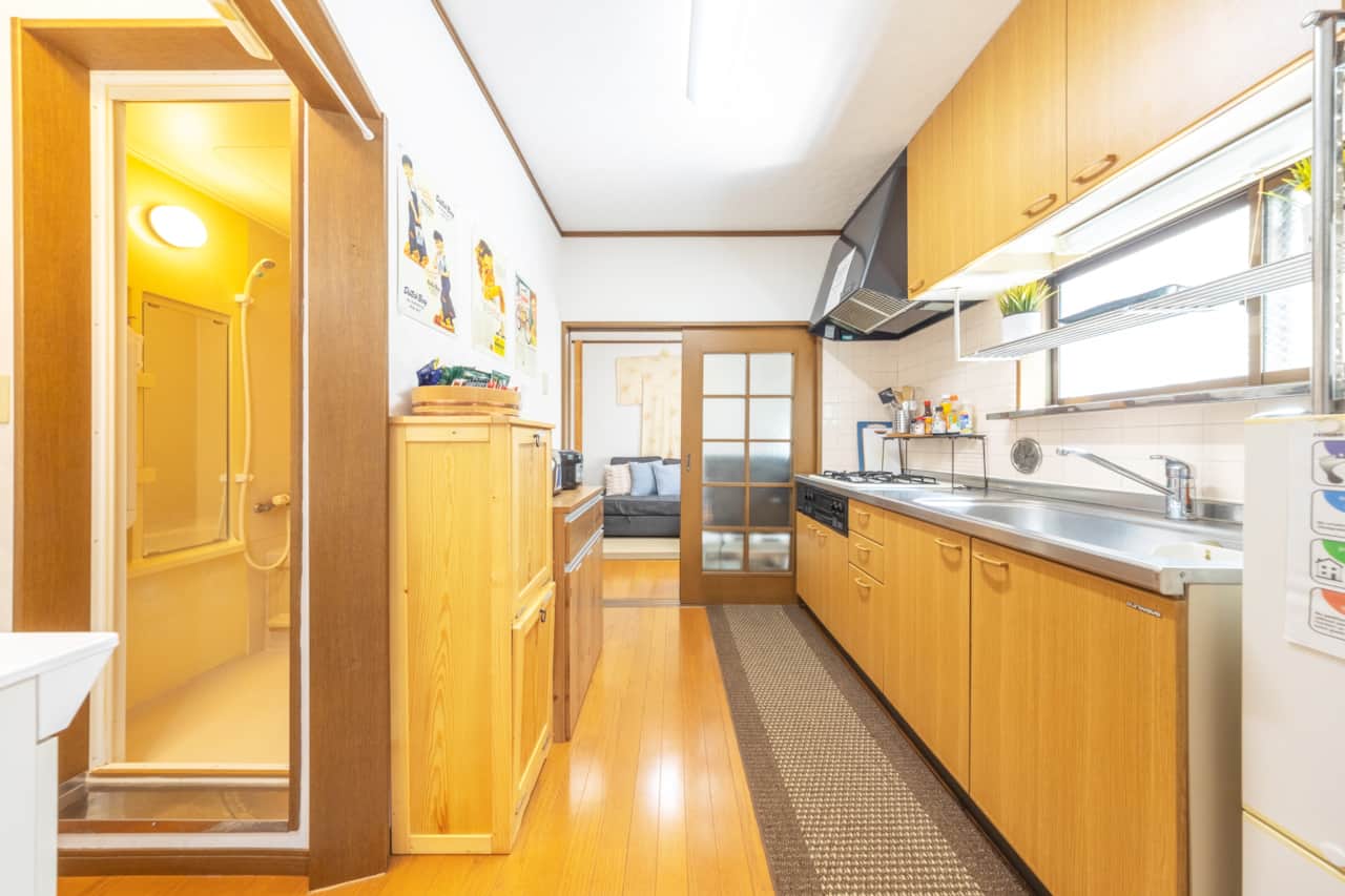 Prepare meals while staying connected—this kitchen opens directly into the heart of the home