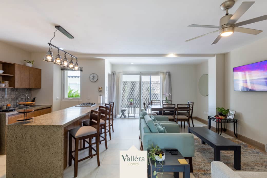 Cocina, Sala y Comedor